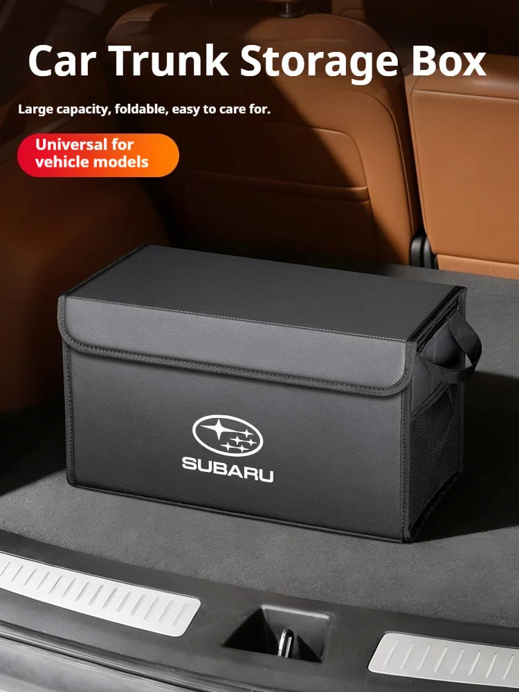 For Subaru Ascent BRZ Forester Impreza Legacy Outback WRX VX Car Trunk Foldable Storage Box Large-Capacity Stowing Tidying Bag