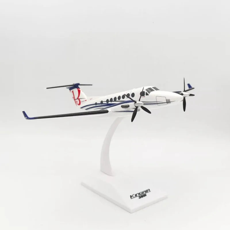 Aimo Wings 1:75 Scale KingAir 350i/360ER Business Jet Static Aircraft Simulation Finished Souvenir Hobby Collection Toy Gift