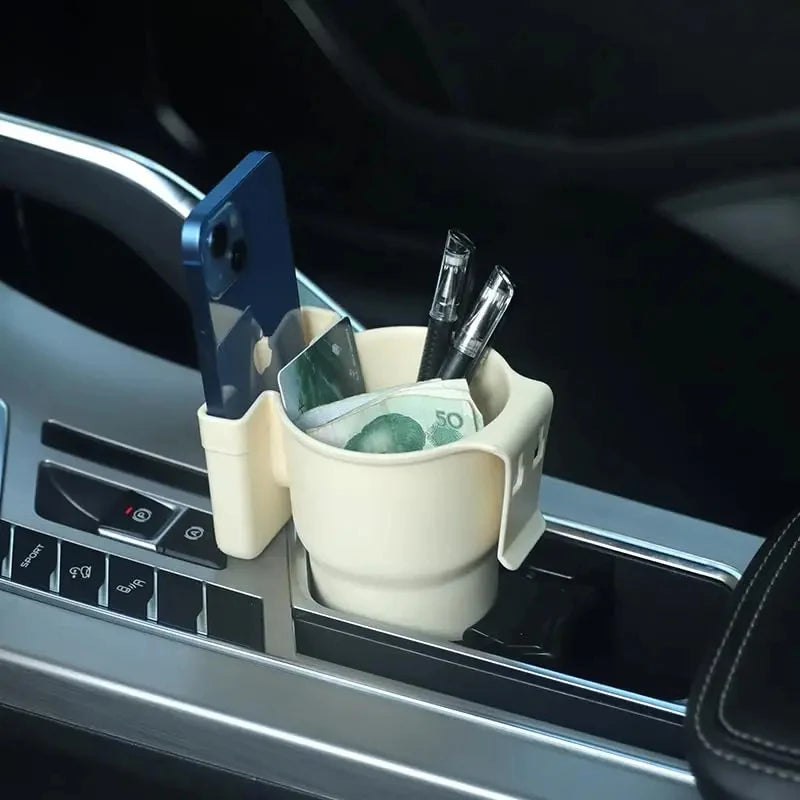 Multifunctional Car Door Side Drink Cup Holder Stable Anti-Spill Cup Storage Rack