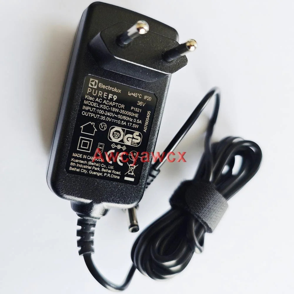35V 0.5A 500mA Adapter Charger 36V For Electrolux PURE Q9 AEG FX9 PF91-6BWF F9 BedPro Vacuum Cleaner 29.6V 29.5V 28.8V