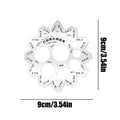 integrated forged thread pitch ruler made of stainless steel deliver precise measurement data for metric imperial us standard