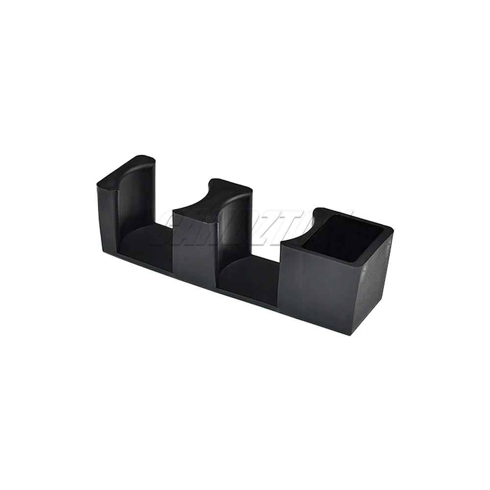 1 Pc New Center Console Storage Box Drink Dual Cup Holder ABS Black For BMW E32 E34 5 7 Series Easy Installation Car Accessories