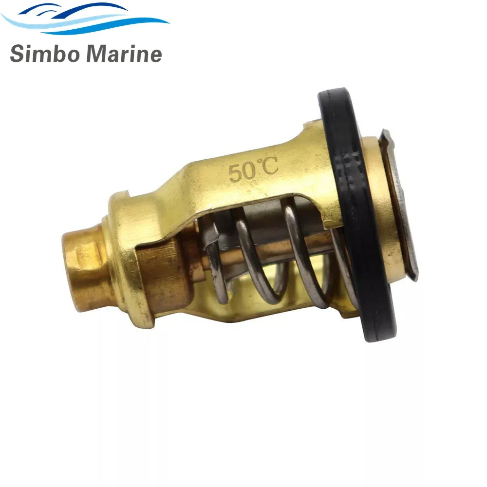60V-12411-00 Thermostat 50°C For Yamaha Outboard F115 VZ200 VZ225 VZ250 Engine 68V-12411-00 68V-12411 18-3525