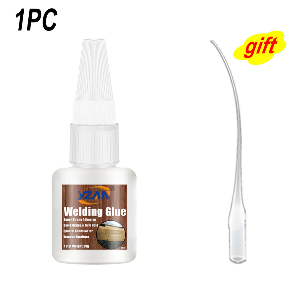Universal Wood Adhesive Strong Bond Quick Dry Waterproof Invisible Repair for Wood Furniture Repair Woodworking DIY Projects