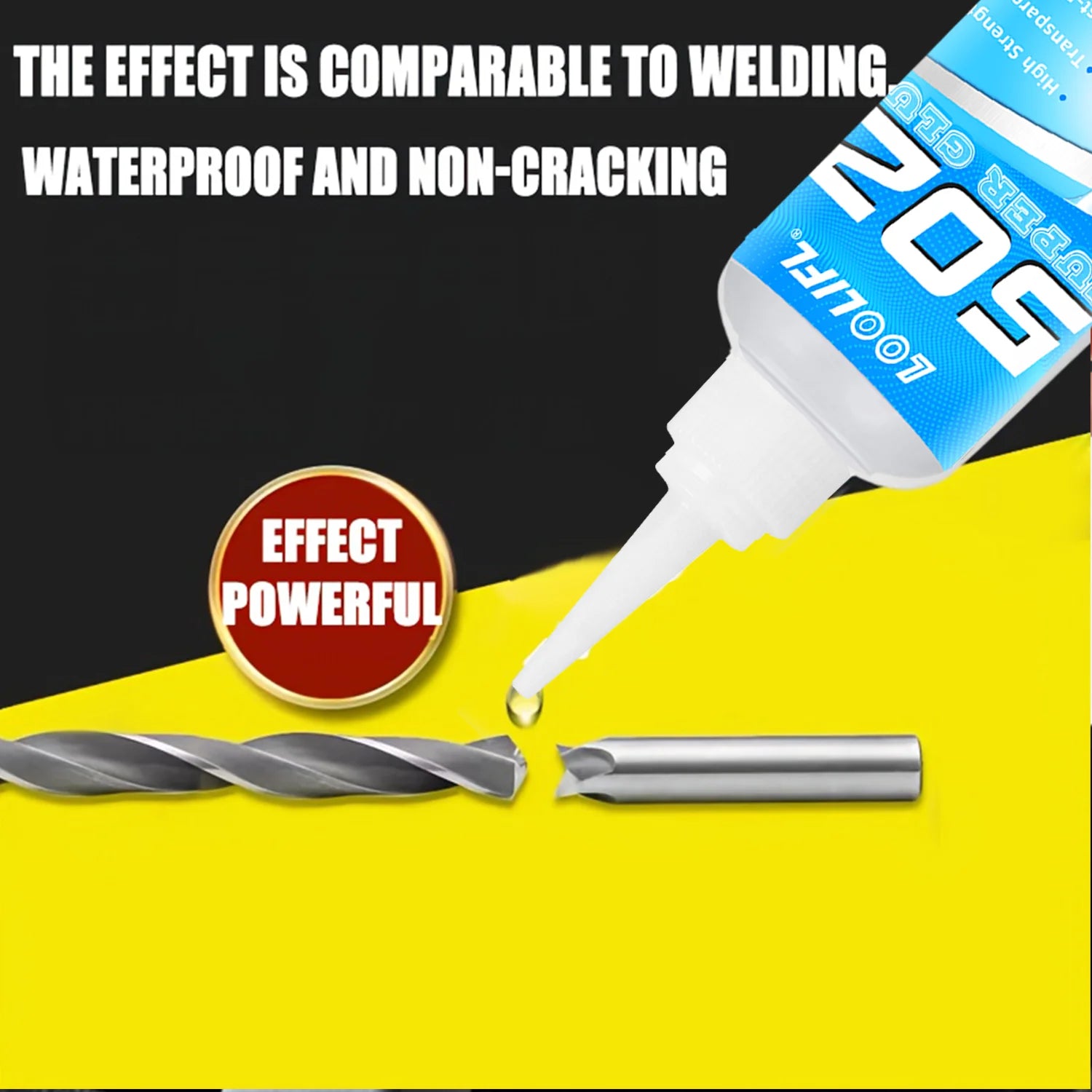 6PCS 502 Super Adhesive Multi Functional Adhesive, Used for Metal, Plastic, Daily Maintenance, DIY, and Small-Scale Process Repa
