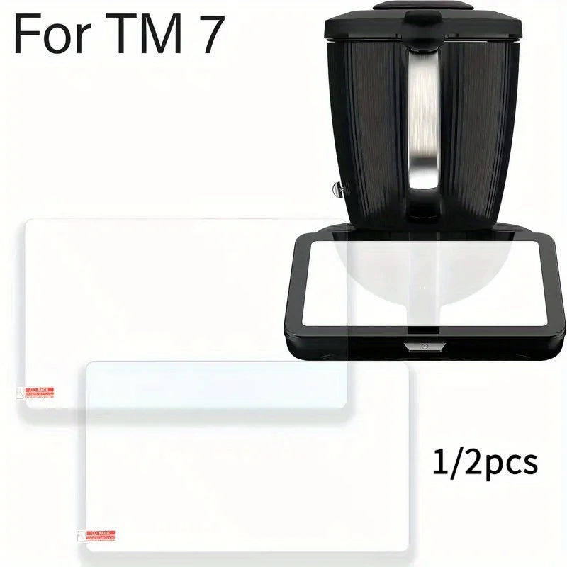 TM7 Screen Protector Compatible with Thermomix TM7 Tempered Glass Tempered Glass Blender Kitchen Accessories Protector Film