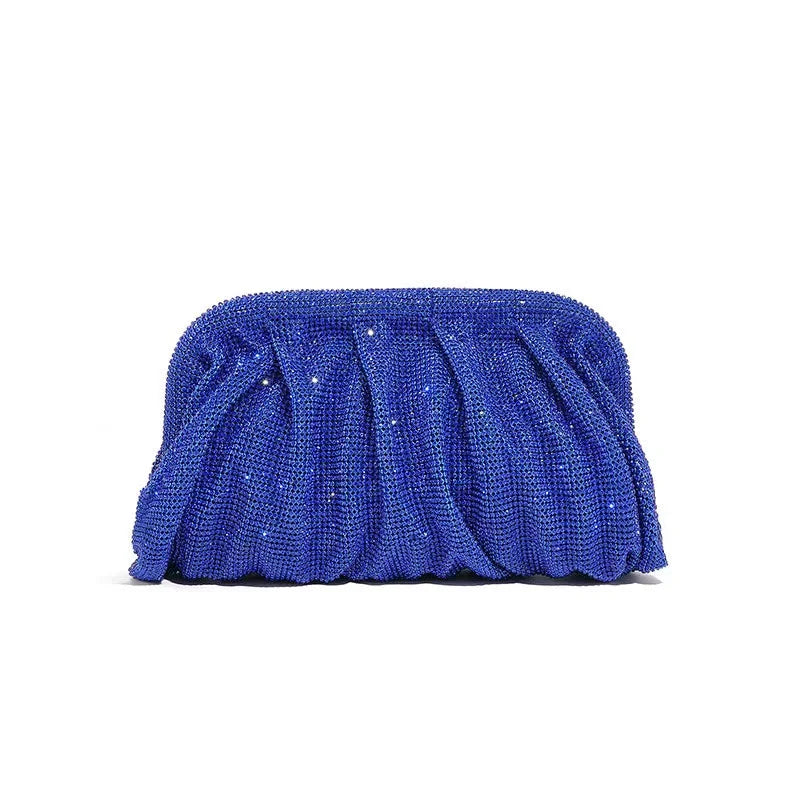Wedding Party Clutch Purse Glitter Shiny Rhinestone Diamond Evening Bag Luxury Designer Women's Handbag Shoulder Crossbody Bag