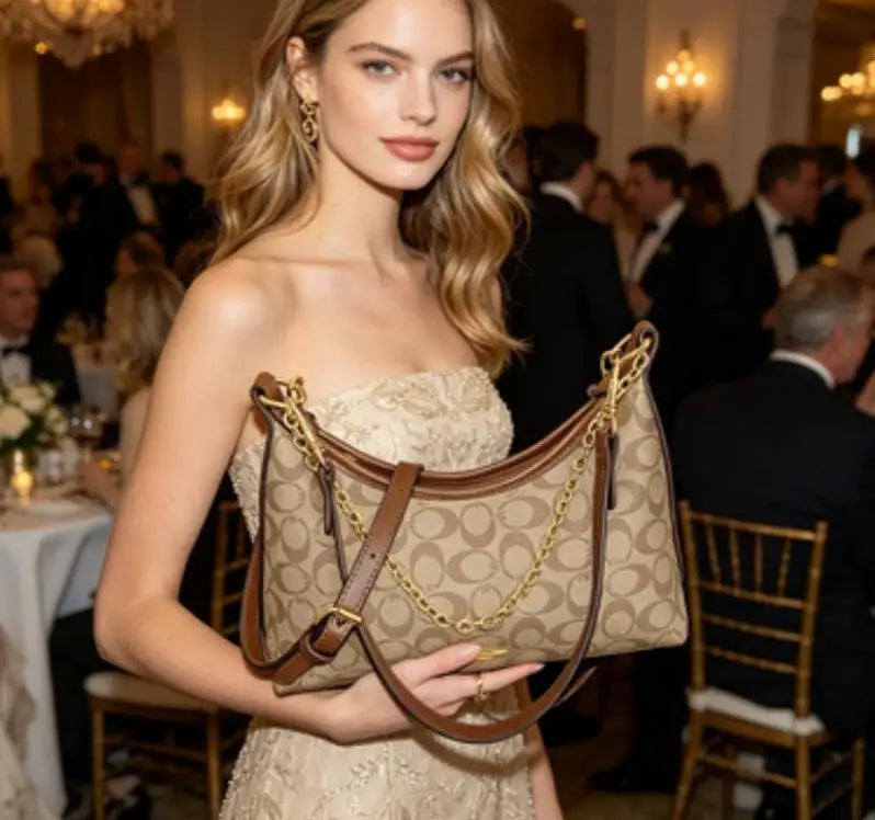 Fashionable Women Tote Bag With Letter Logo And Textured Leather Also A Perfect Luxury Diaper Bag Choice