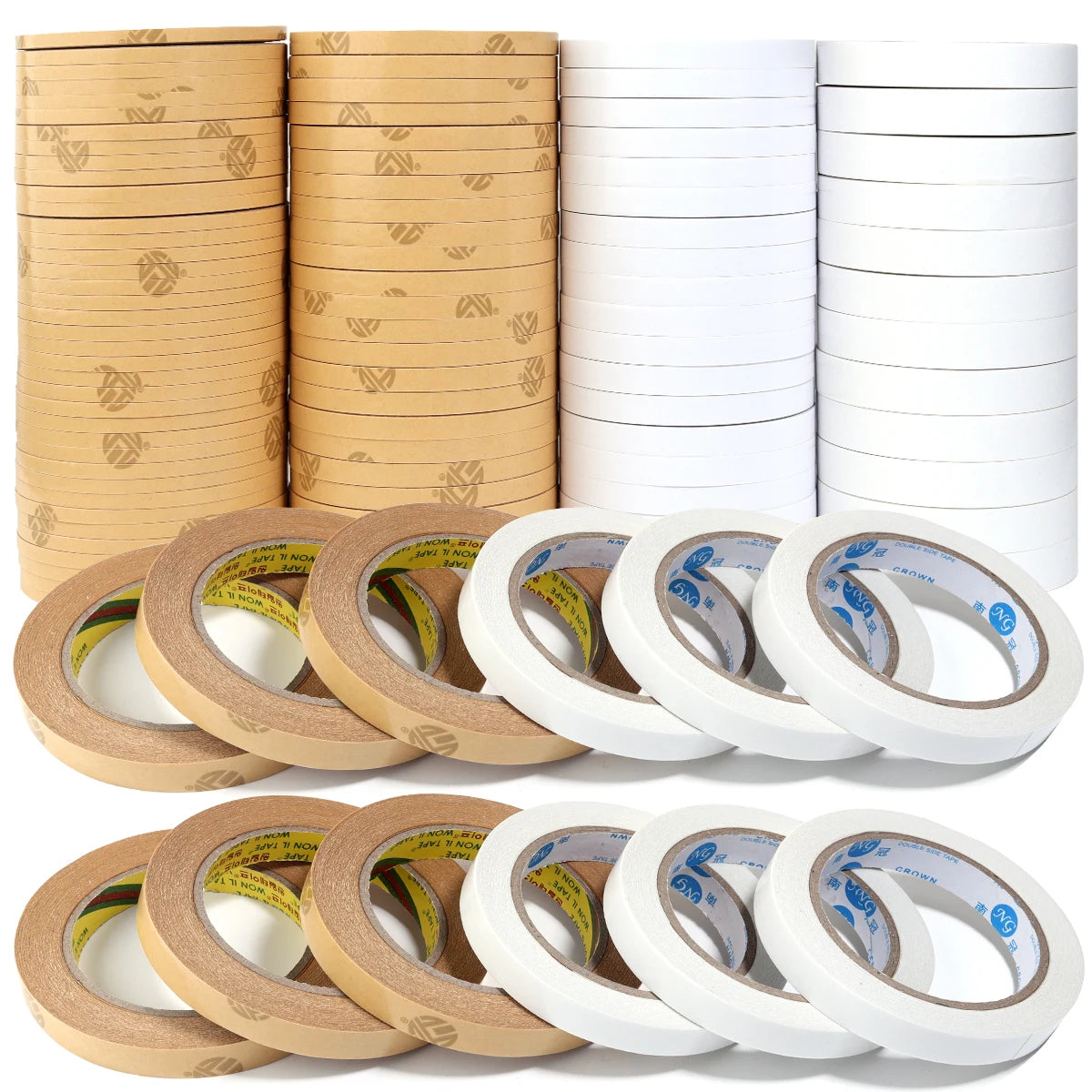 Double Sided Tape Super Strong Double Faced Powerful Hand Tearing Adhesive Tape For Mounting Fixing Pad Sticky Paper 18M
