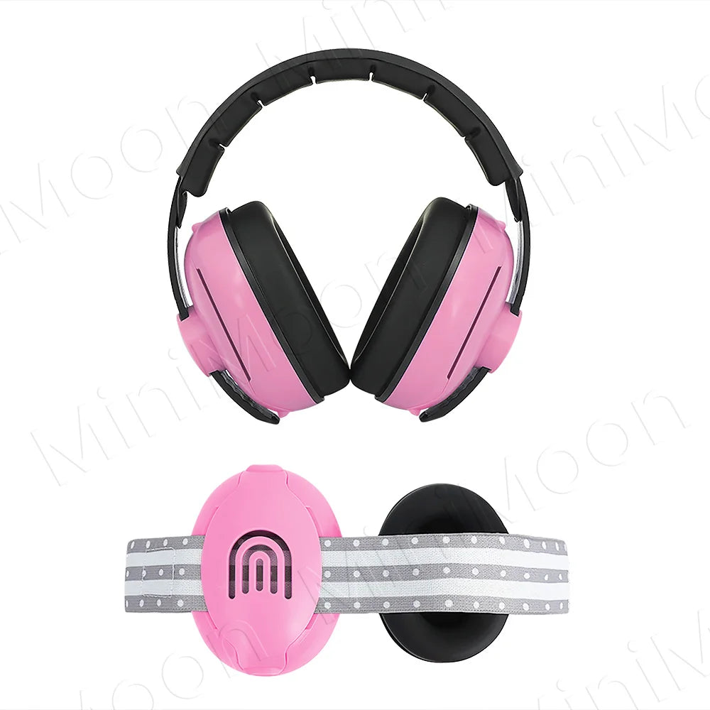 Comfortable Baby Earmuffs for 0-36 Months, Noise Reduction for Travel, Sleep & Events, Adjustable & Lightweight