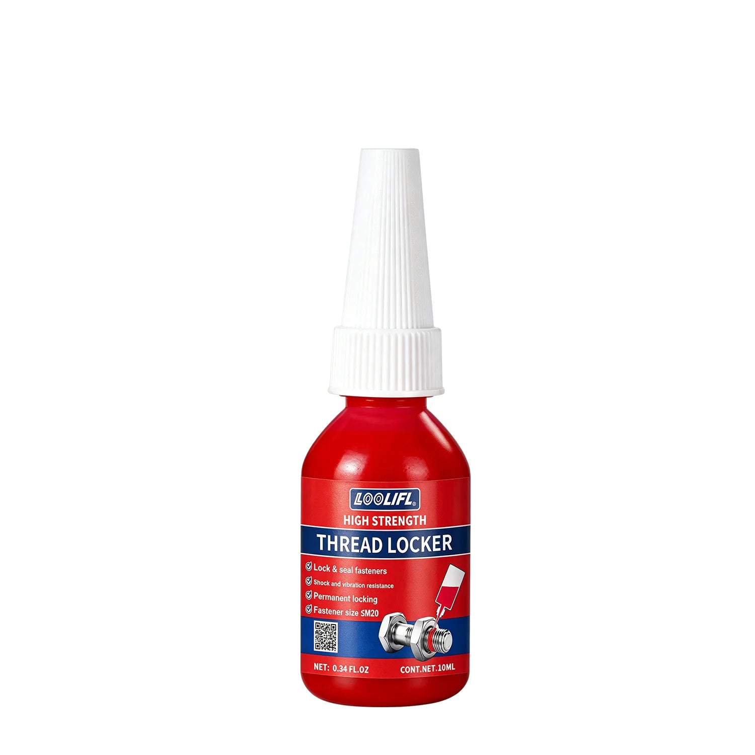 Multifunctional 243 Adhesive, Oxygen-Resistant 271 Threadlocker, Screw Adhesive, Fast-Curing, Removable, High and Low Temperature Resistant; Used for Thread Fastening, Anti-Loosening, Strong Anti-Slip Properties; 243 Liquid A