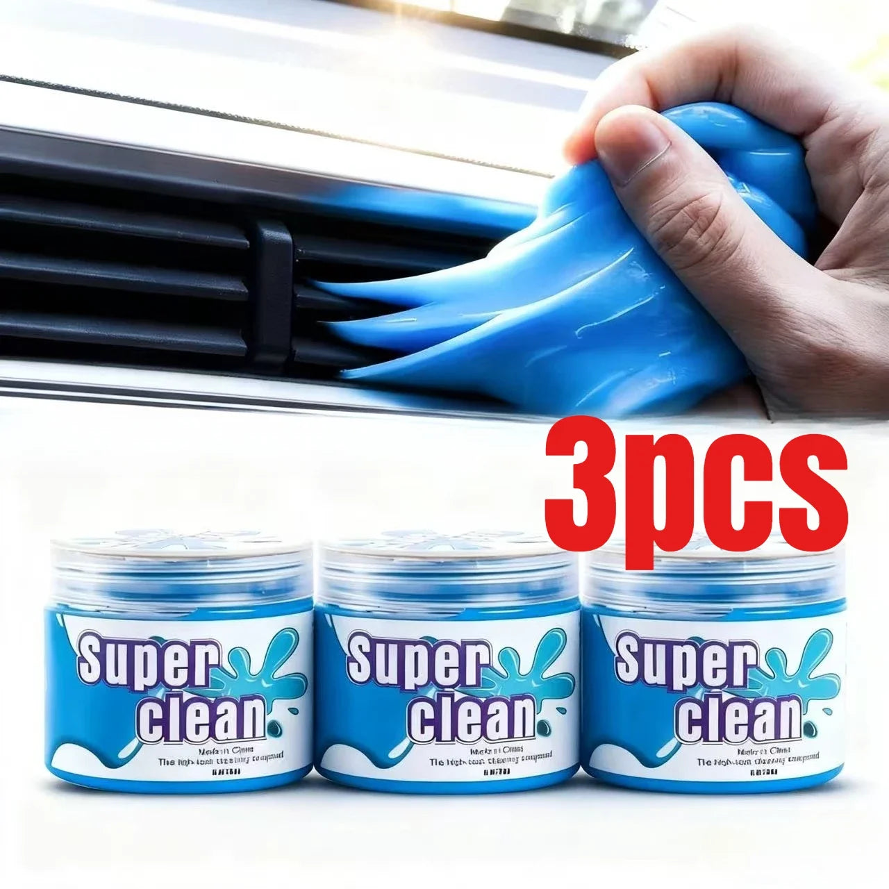 Car Cleaning Adhesive Air Outlet Dashboard Interior Cleaning Magic Mud Universal Home Keyboard Desktop Cleaning Magic Mud