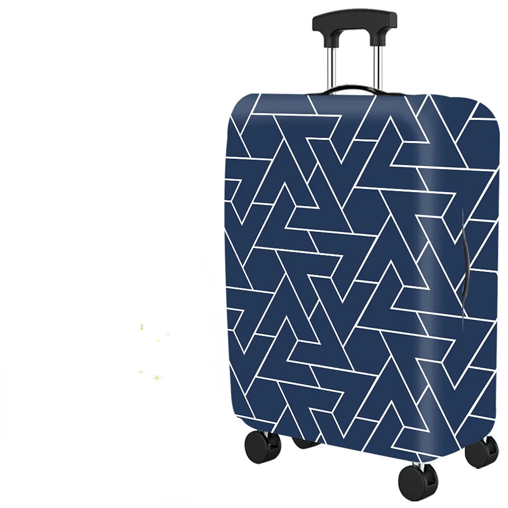 Popular Luggage Protective Cover Elastic Cloth Thickened Dust-proof Trolley Suitcase Cover Travel Accessories For 18-30Inch Case