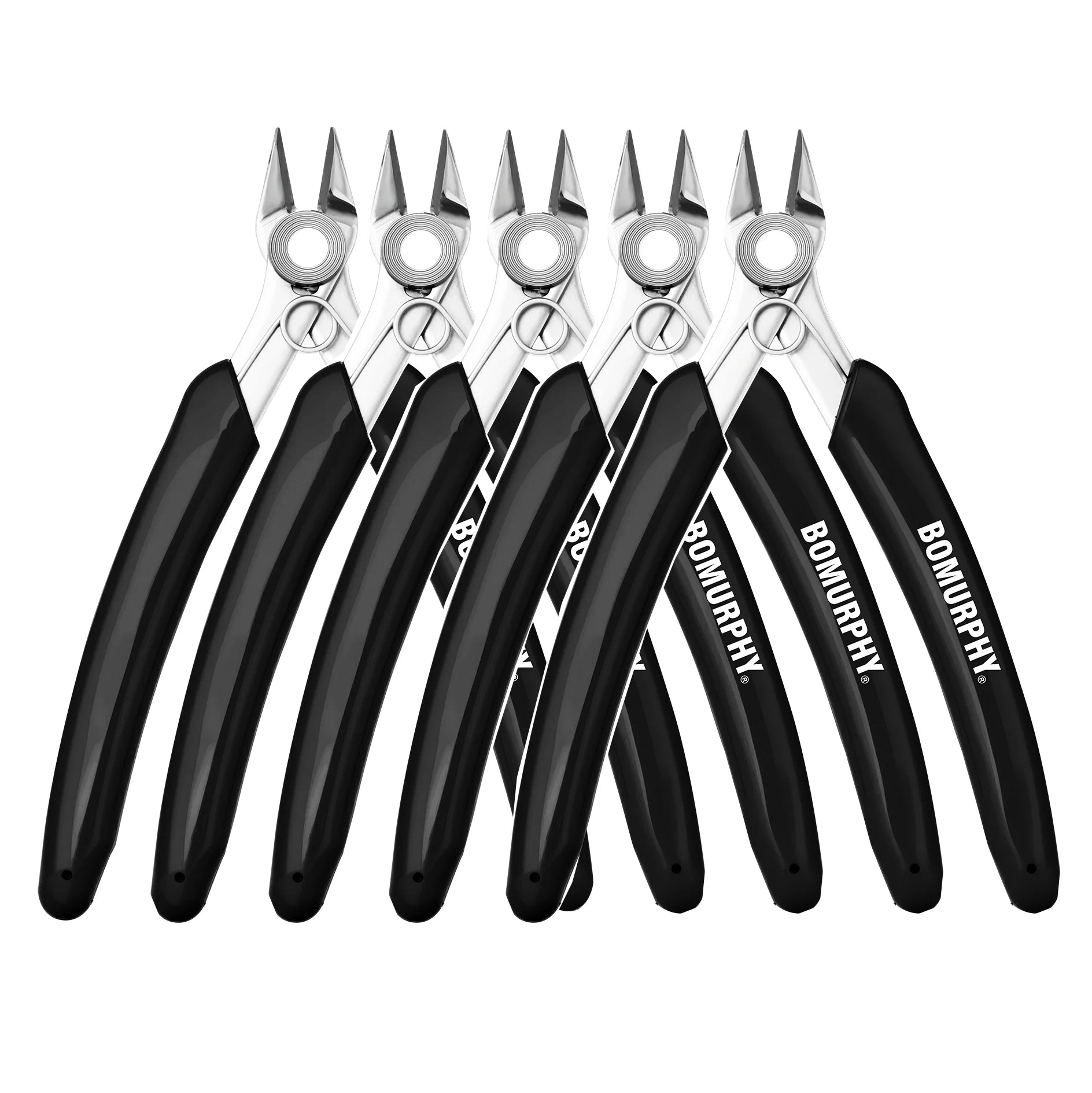 BOMURPHY Diagonal Pliers Precision Wire Cutters Nipper for Electronic Repair DIY Craft Cutting Tools