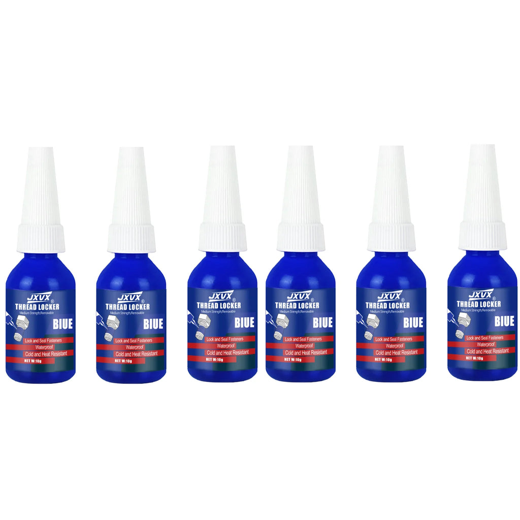 Lock Tight Thread Blue Thread Locking Agent, Medium Strength Blue Anaerobic Adhesive for Fixing Screws and Nuts, Anti-Loosening,
