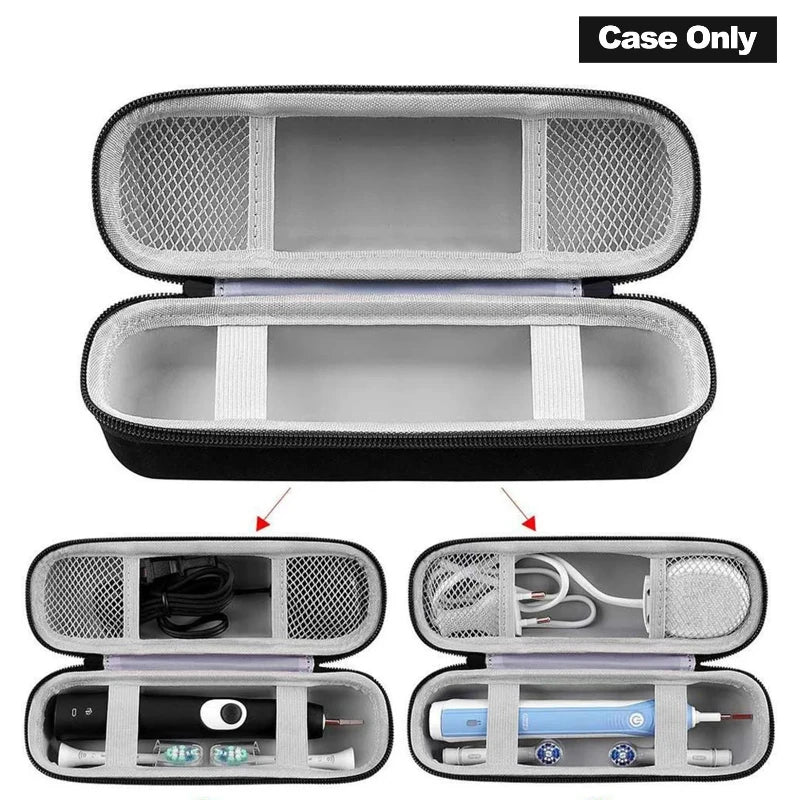 Portable Toothbrush Storage Bag for Electric Toothbrush Carrying Protective Shell Waterproof Dustproof Mini Travel Storage Box