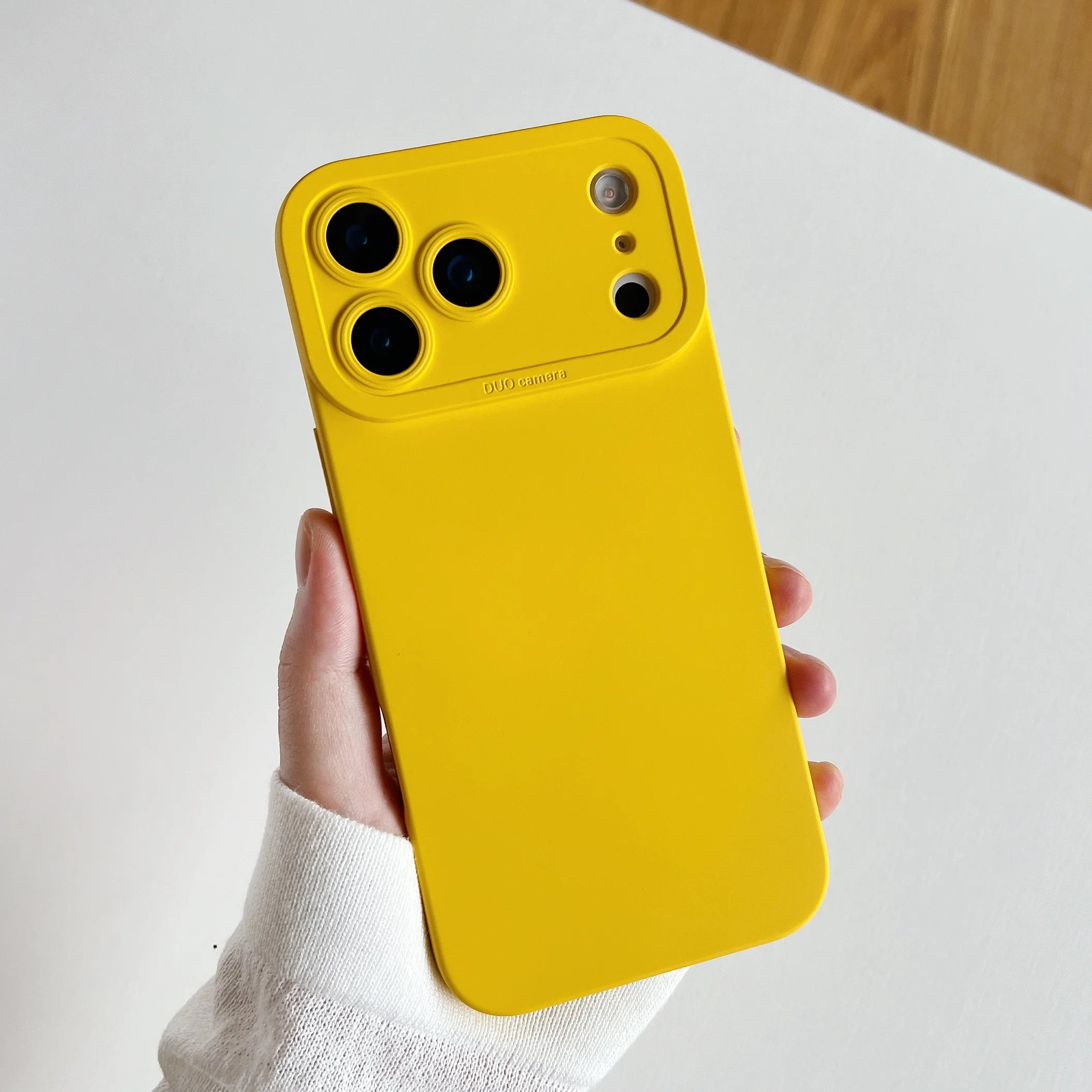 Original Silicone Pupil Camera Case For iPhone 17 Air 16 15 14 13 12 Mini 11 17 Pro Max 7 8 Plus Plain Color Armor Cover Capa