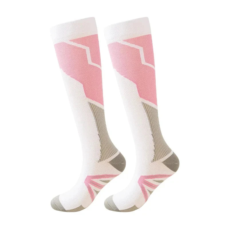 Compression Socks Varicose Veins Socks Pregnancy Anti Fatigue Blood Circulation Socks Gym Outdoor Cycling Football Fitness Socks