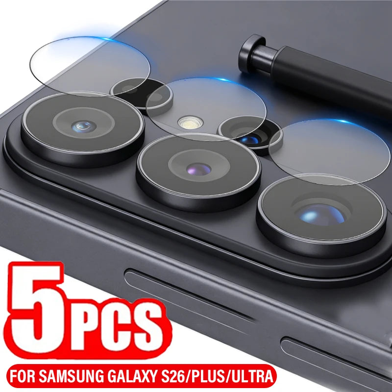 For Samsung Galaxy S26Ultra S26Plus Back Camera Lens Screen Protector HD Clear Len Tempered Glass Films For Galaxy S26 5G