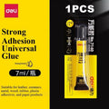 Deli 7140 All-Purpose Super Glue 7ml Contact Adhesive Strong Bond for Wood Plastic Metal Rubber And Ceramics