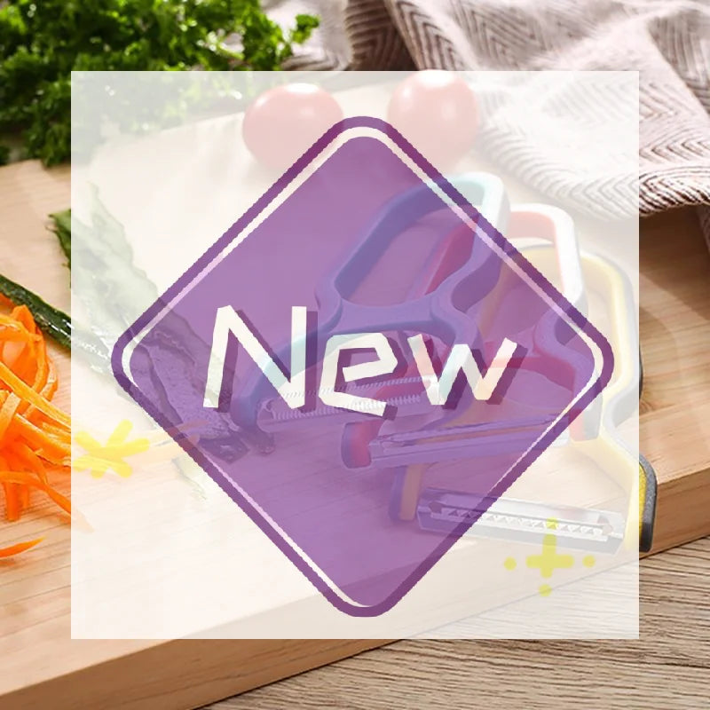 3Pcs Stainless Steel Multi-Function Potato Peeler Fruit Vegetable Chopper Mini Spud Slicer Grater Set Kitchen Tools