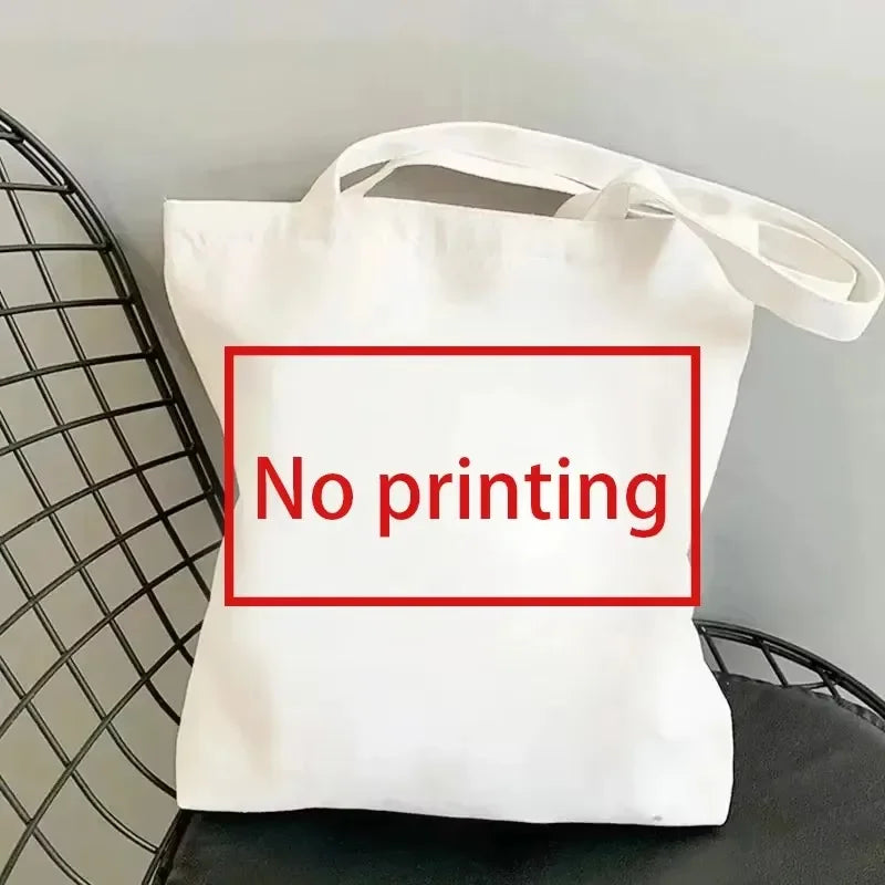 Totoro Studio Ghibli Fashion Print Ladies Shopping Bag Handbag Foldable Reusable Harajuku Style Bag Student Tote Bag Storage Bag