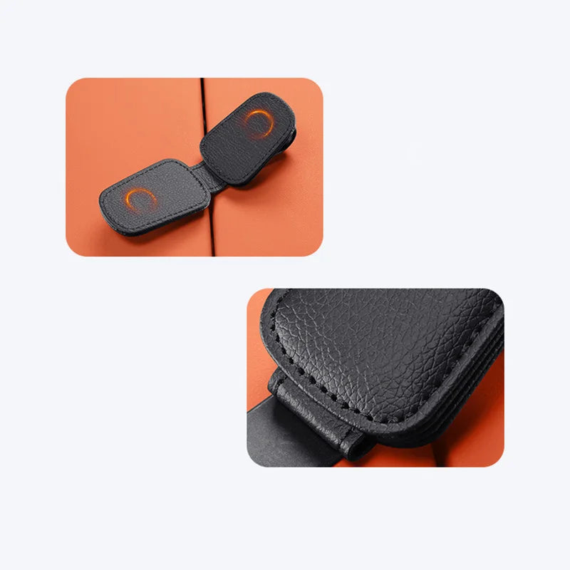 Multifunctional Car Sunglasses Clip Universal Auto Eyeglasses Holder Sun Visor Storage Bracket Vehicle Interior Small Gadget