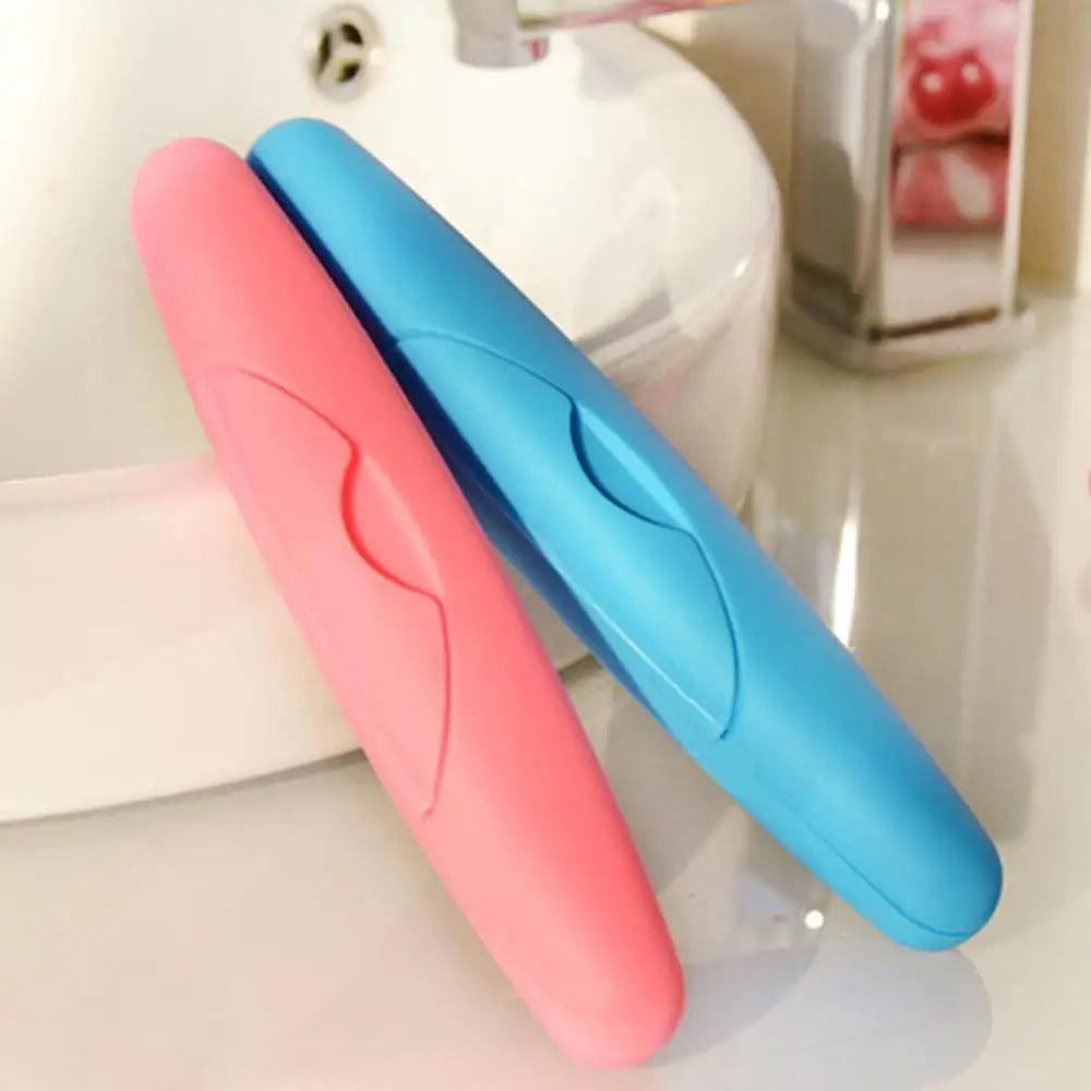 21*3.5cm Travel Tootbrush Box Dustproof Waterproof Toothbrush Protector Portable Toothbrush Storage Box Wholesale Available