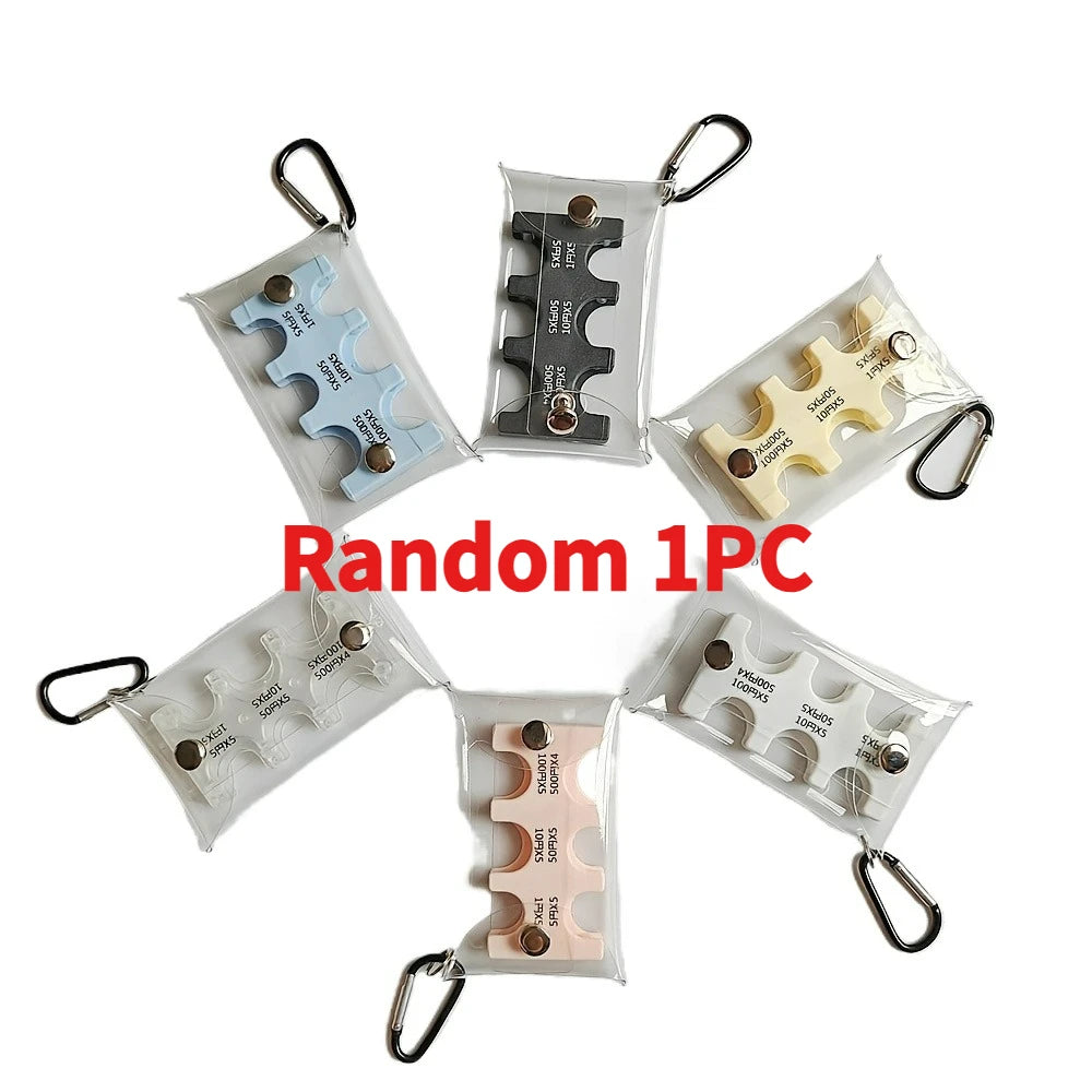 1PCS Japanese coin clip, change storage bag, portable wallet, anti loss clip, travel transparent card bag