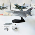 1/72 Scale U.S. F-16C Fighter Jet Rattlesnake Squadron F16 F16C Diecast Finished Military Plane Model Collection Ornament Gift