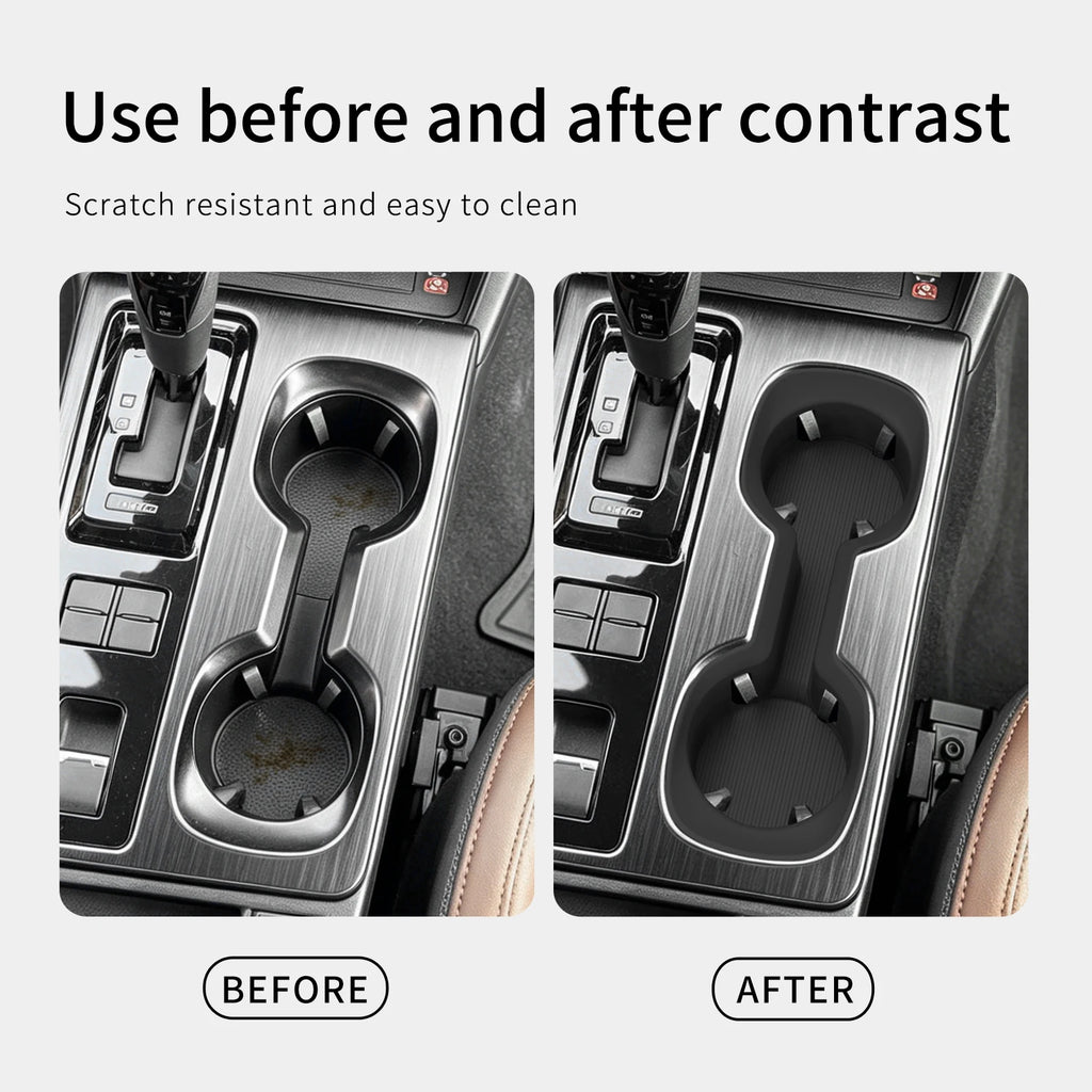 for Subaru Outback 2026(North American version)Central Console Water Cup Holder Car Accessories Drinks Holder Storage Case Tray