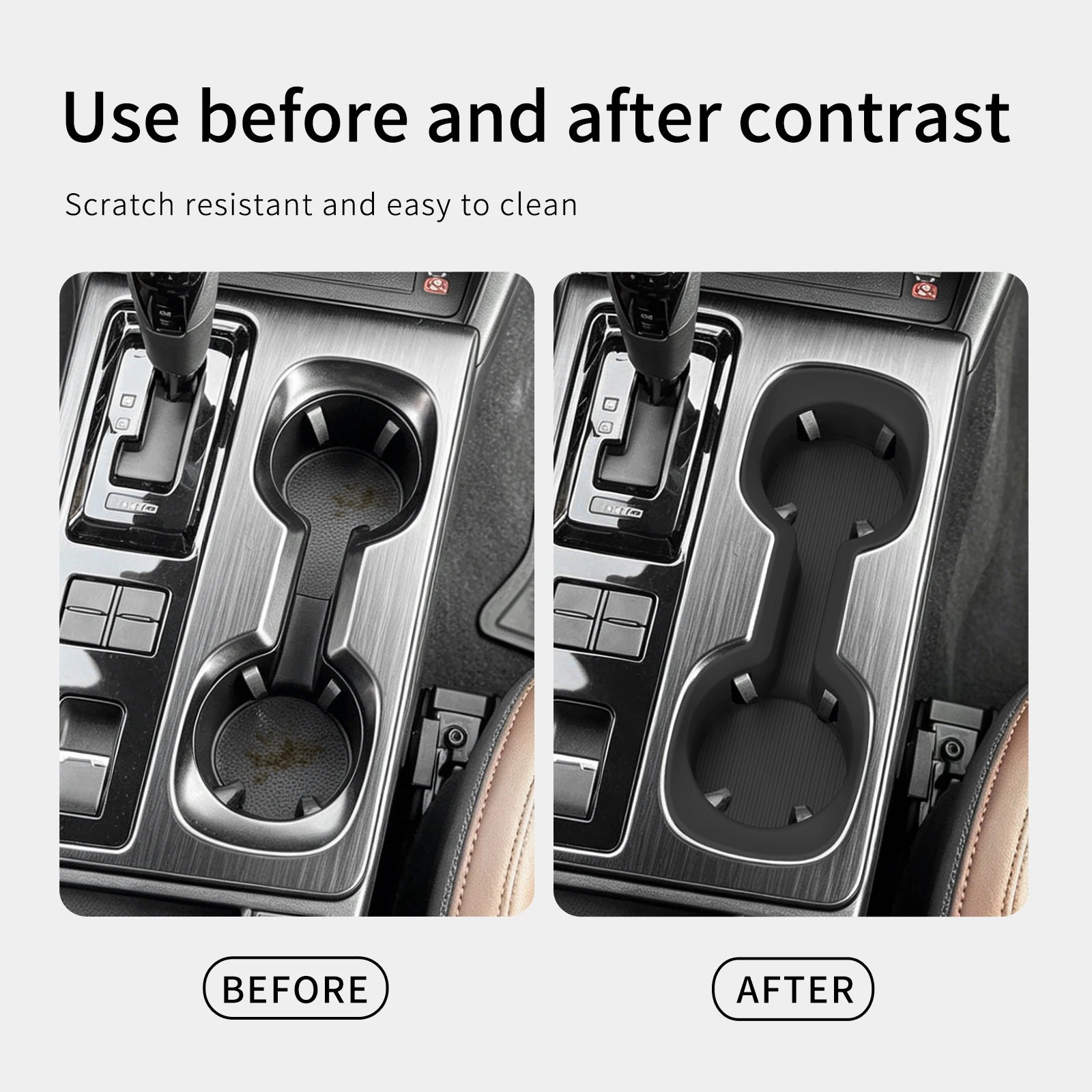 for Subaru Outback 2026(North American version)Central Console Water Cup Holder Car Accessories Drinks Holder Storage Case Tray