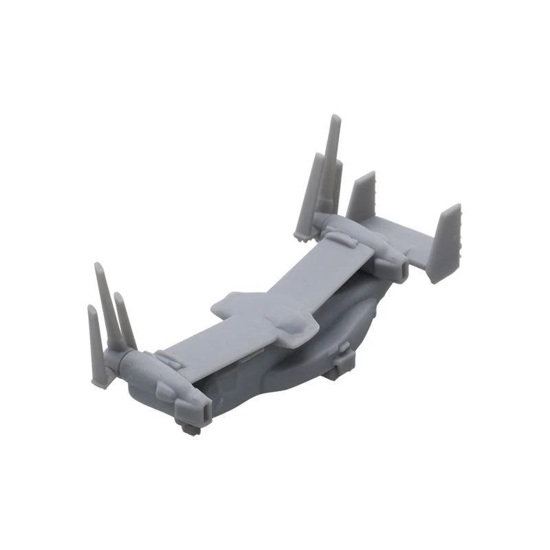 5PCS 1/2000 700 400 350 Scale V-22 Osprey Medium-size Transport Helicopter Folded Wing Military Plane Model Ornaments for Study