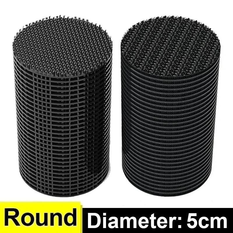 10-50pcs Super Strong Double-sided Tape Car Floor Mats Self-adhesive Hook Fasteners Self-adhesive Carpet Fasteners DIY Attaches