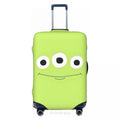 Travel Suitcase Protective Sleeve Toys Pattern Elastic Fabric Fits 18-32 Inch Luggage Dustproof Washable Anti-Scratch