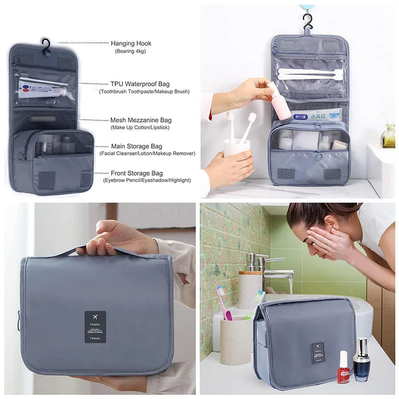 9Pcs/set High Quality Luggage Storage Bags For Packing Cube Clothes Underwear Cosmetic Bag Travel Suitcase Organizer Bag Pouch