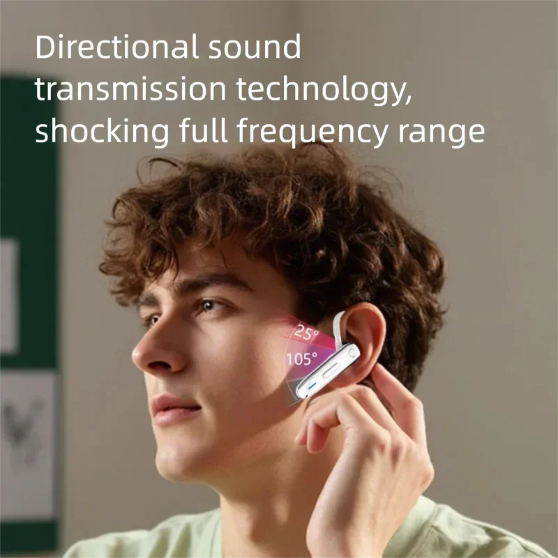NEW 2026 Bluetooth Business Earphone,Wireless Earbuds,Single Handsfree for Driving,HD Call Headphone Microphone,Business Headset