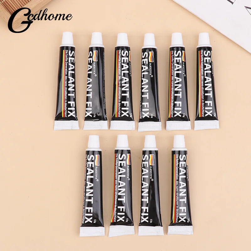 10Pcs 12g Glue Instant Strong Bond Marble Metal Glass Moistureproof Adhesive Tiles Fix Sealant Quick-drying Home Sealer