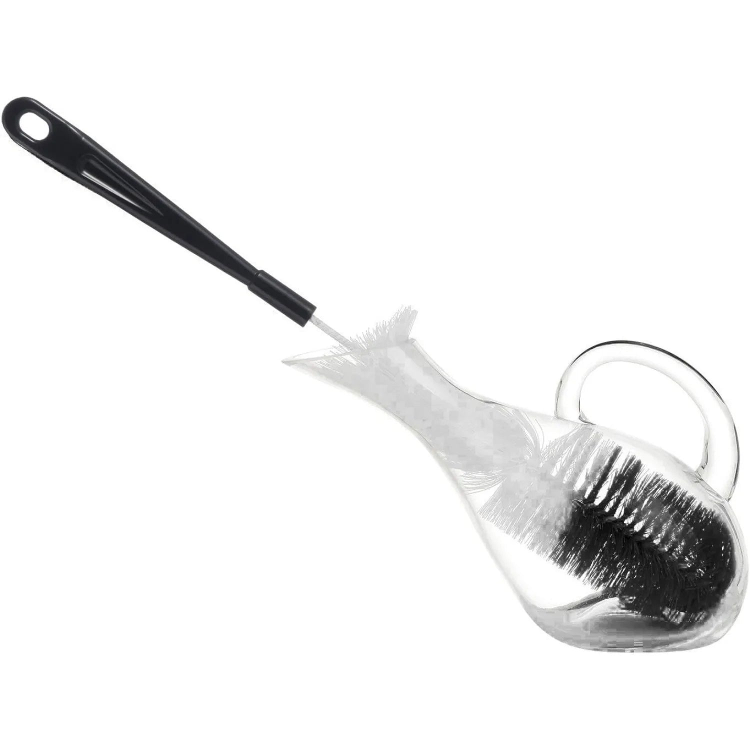 16” Long Bottle Brush Cleaner for Washing Wine/Beer/Sport Well/Thermos/Glass and Long Narrow Neck Sport Bottles