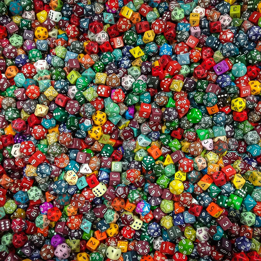32/56pcs Baged Polyhedral Dice Set, Number Dice Kit for DND, Tabletop Role Playing Game, MTG, Board Game & Party Supplies XJM