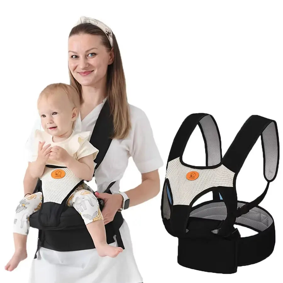 Baby Carrier Waist Stool Shoulder Wrapped Baby Carrier Ergonomic Backpack Hip Seat All Year Round Universal Baby Tools