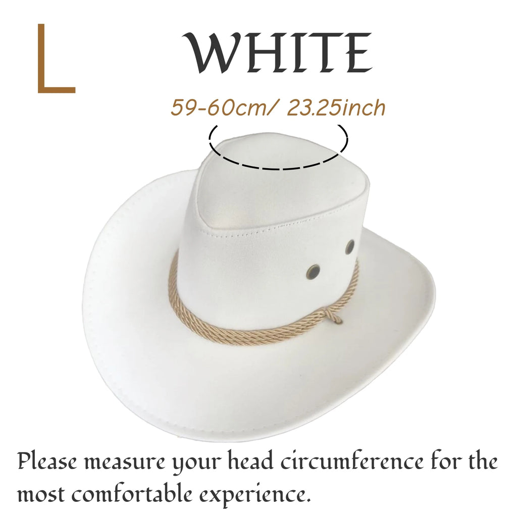 6-20Pcs Cowboy Hats Bulk Wide Brimmed Cowgirl Hats for Men Women Adult Birthday Western Wedding Party Favors