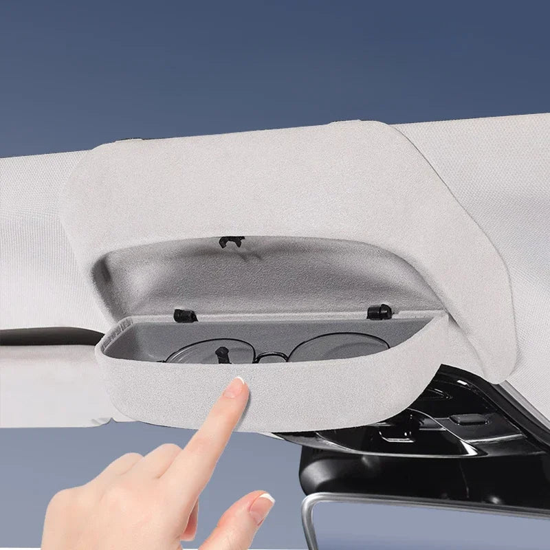 For Jaecoo J8 Chery Tiggo 9 Car Glasses Case Roof Sunglasses Protection Scratch-proof Storage Clip Car Interior Accessories