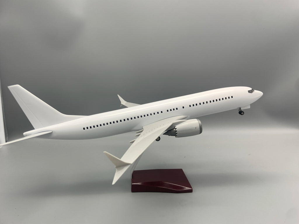 47CM Blank White DIY Airplane Model Kit for Handcraft & Collection B747/777/787/737/AN225/A330/320/C919 Unassembled Plane
