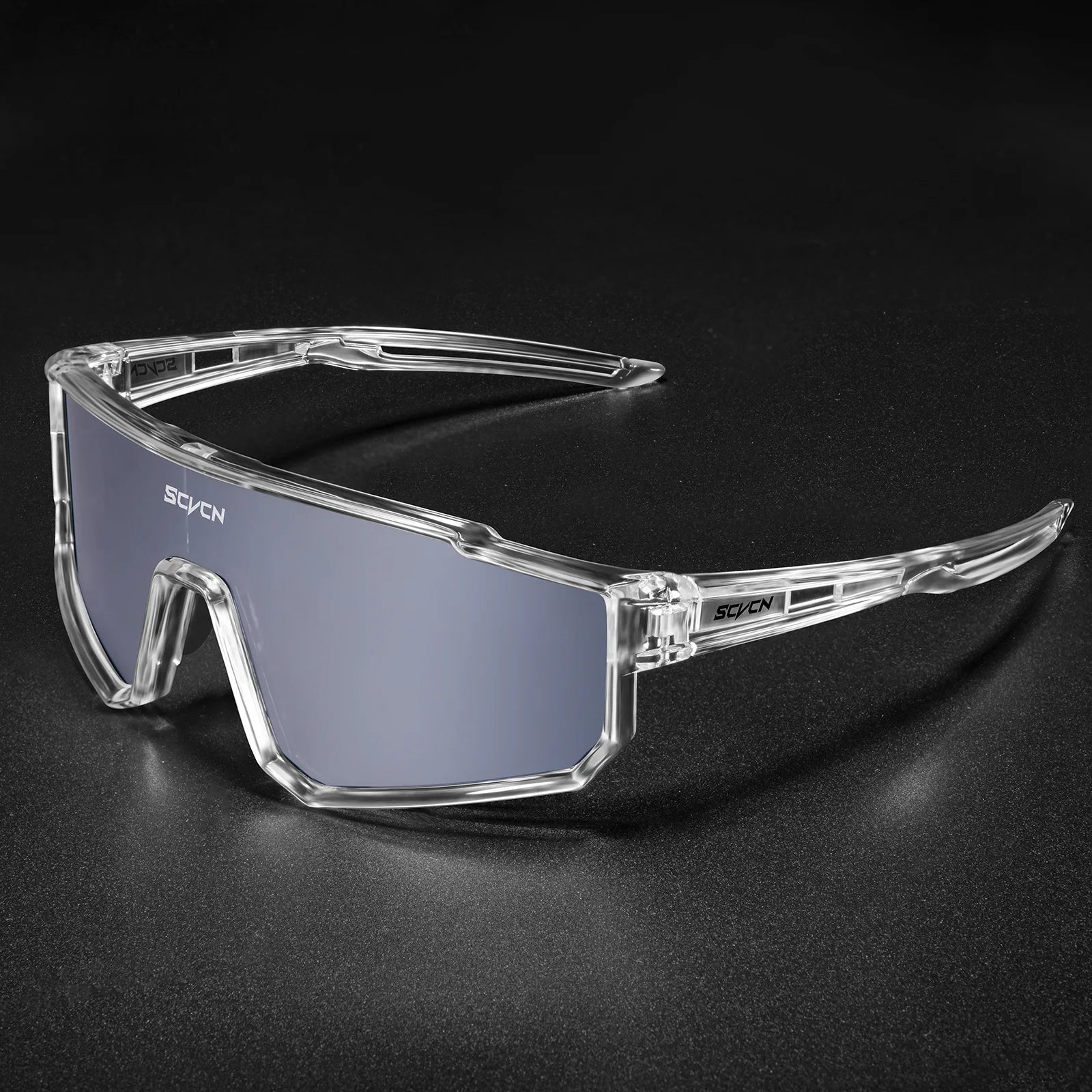 SCVCN Shock Resistant Sports Goggles Wind Sand Barrier Unisex Biking Running Sun Glasses UV Filter Eyewear