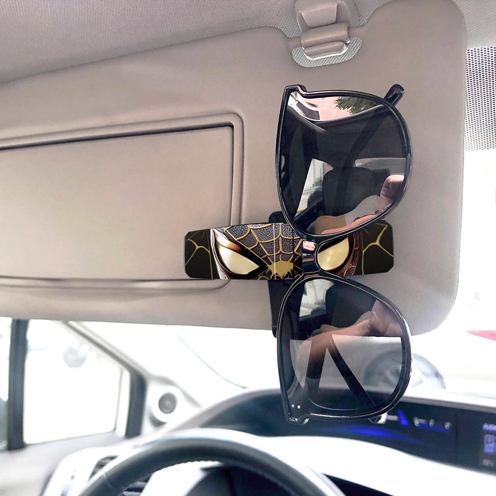 Car Glasses  Holder Car Sun Visor Glasses Holder Sunglasses Clip Card Ticket Eyeglasses Holder Auto Interior Accessories