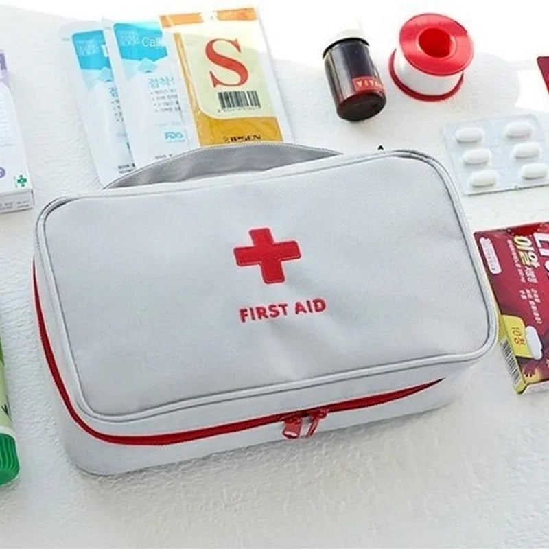 Empty Large First Aid Kit Portable Outdoor Camping Survival Disaster Earthquake Emergency Kit Large Capacity Home Empty Kit