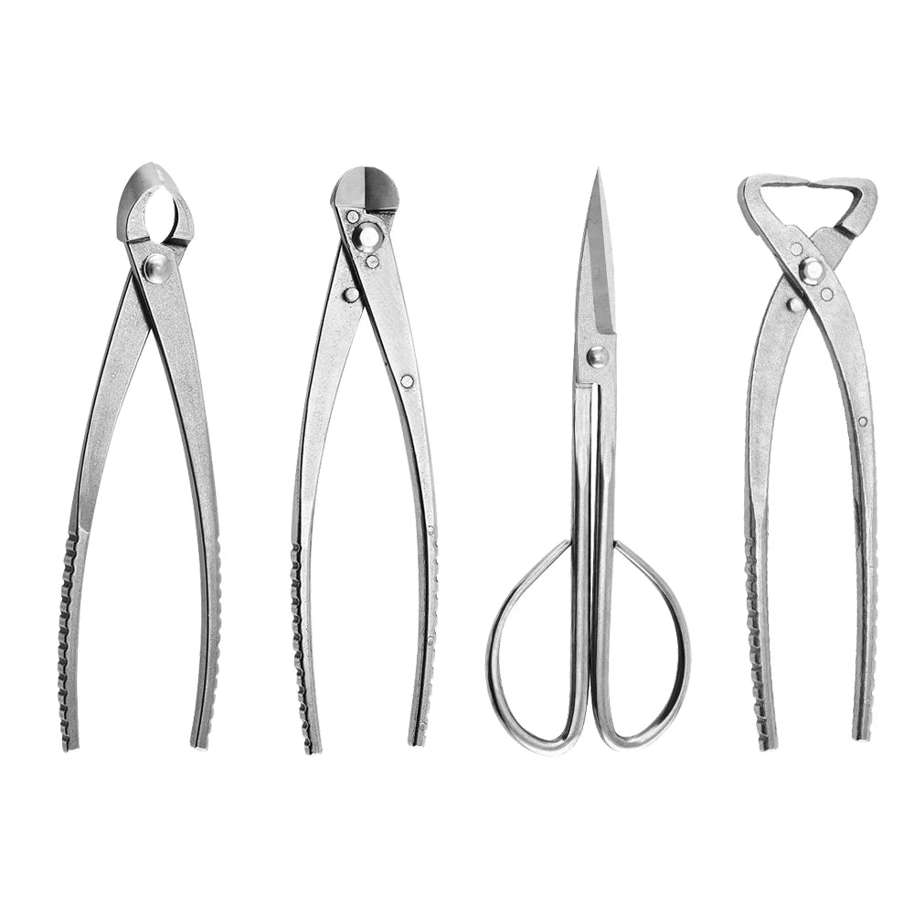 Bonsai Tools Profissional Root Cutter Garden Scissors Bonsai Tree Brunches Knots Stainless Steel Bonsai Pruning Tools