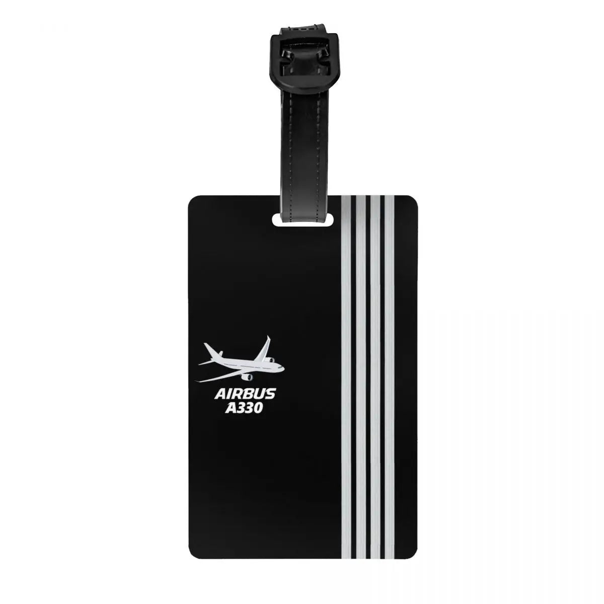 Custom Boeing 777X Captain Stripes Luggage Tags for Suitcases Aviation Aviator Flight Pilot Baggage Tags Privacy Cover ID Label