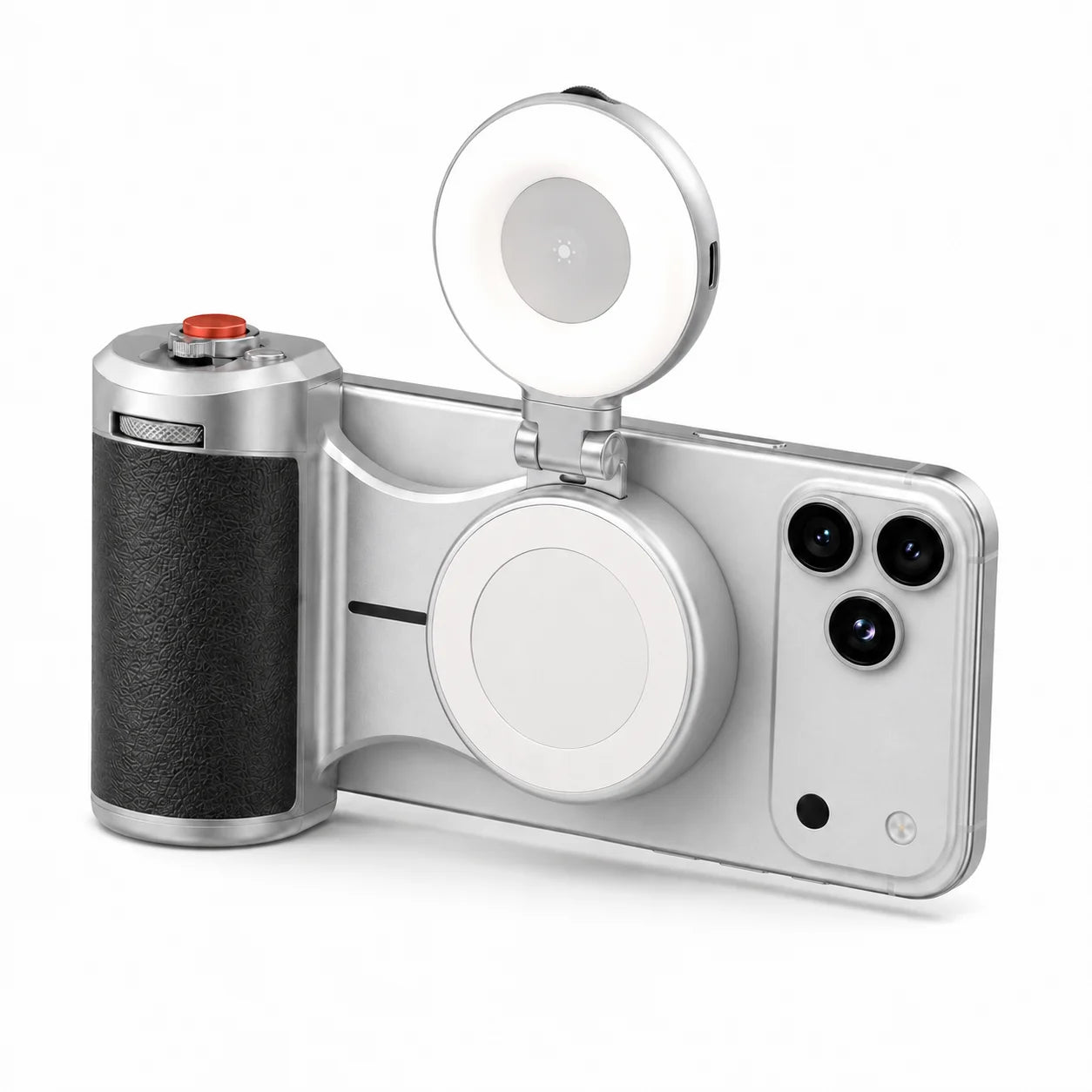 TELESIN Master Magnetic Smart Phone Camera Shoot Hand Grip Holder Shooting Aid Remote Control Handle for Iphone HUAWEI SAMSUNG